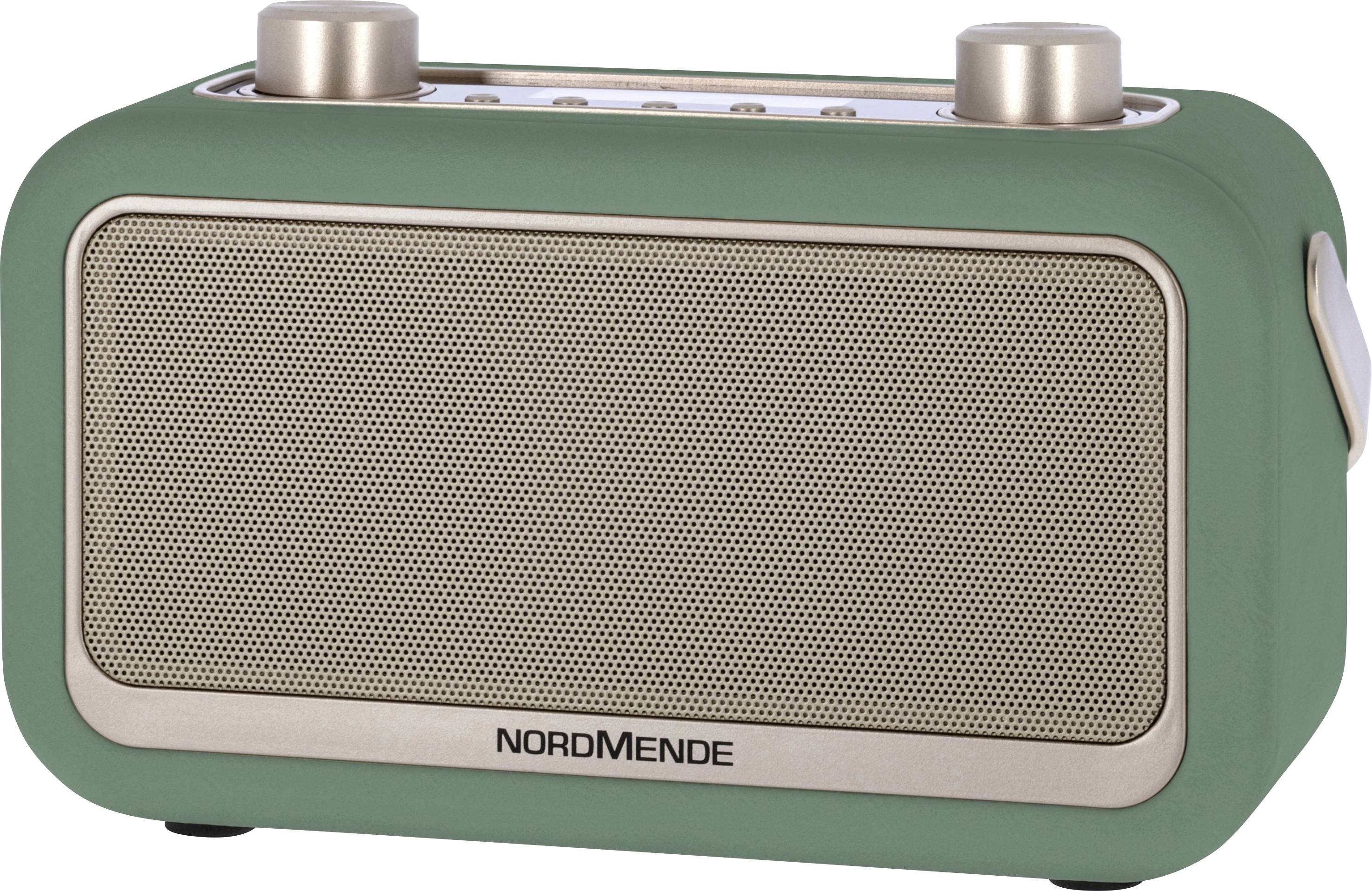 Nordmende Transita 30 Tischradio DAB+, UKW Bluetooth® Weckfunktion Grün
