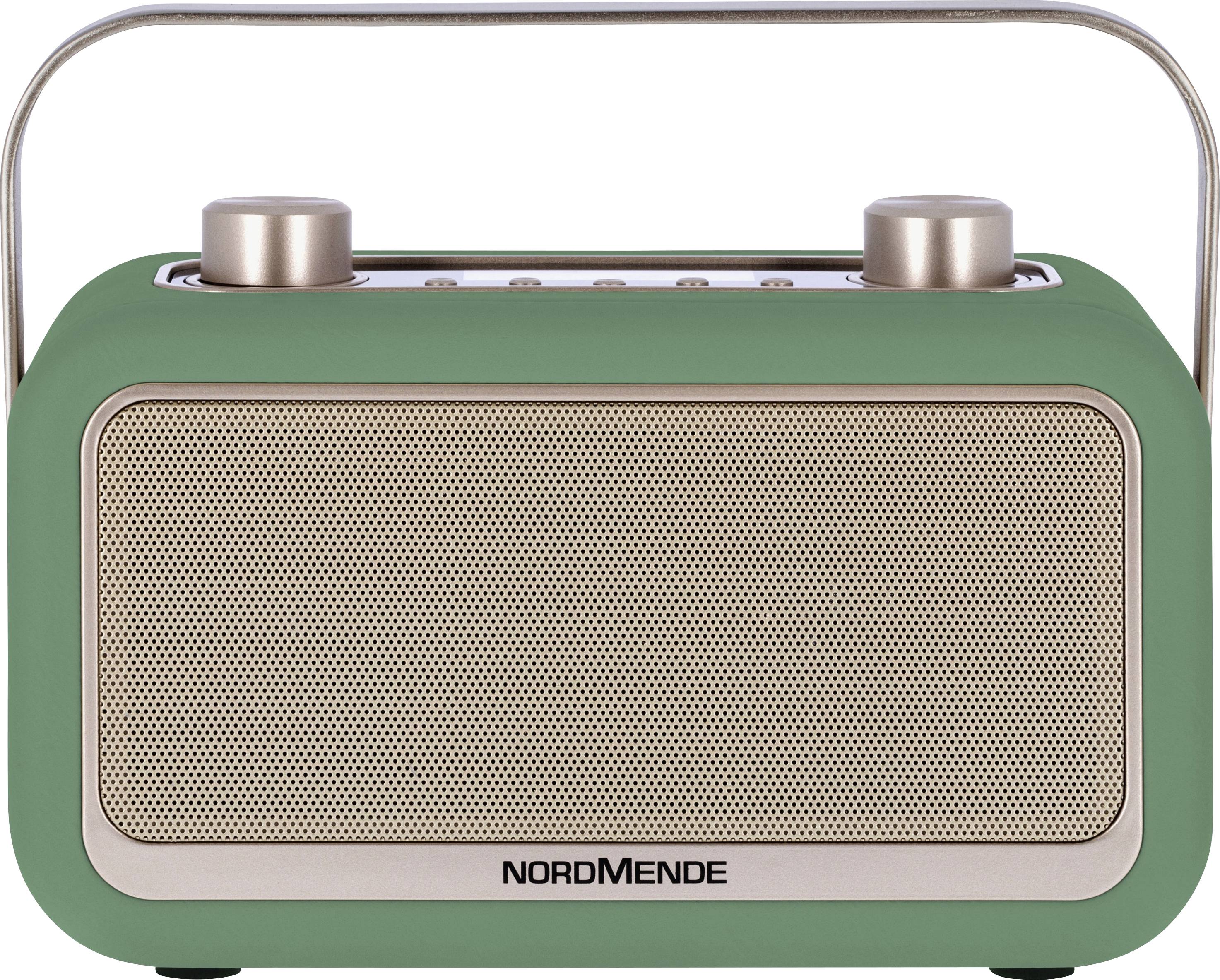 Nordmende Transita 30 Tischradio DAB+, UKW Bluetooth® Weckfunktion Grün