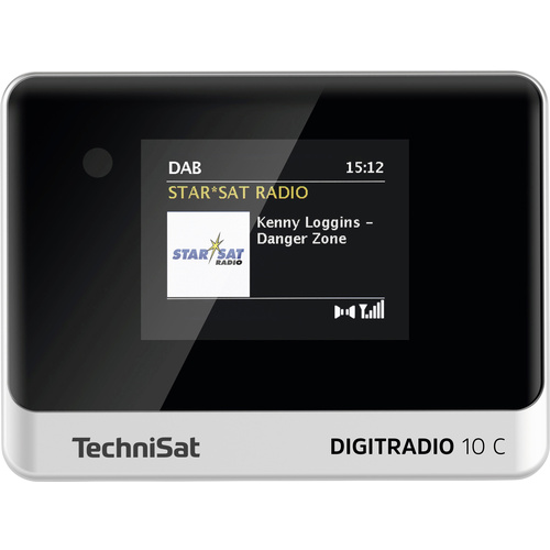TechniSat DIGITRADIO 10 C Tischradio DAB+, UKW Bluetooth® Inkl. Fernbedienung, Weckfunktion Schwarz