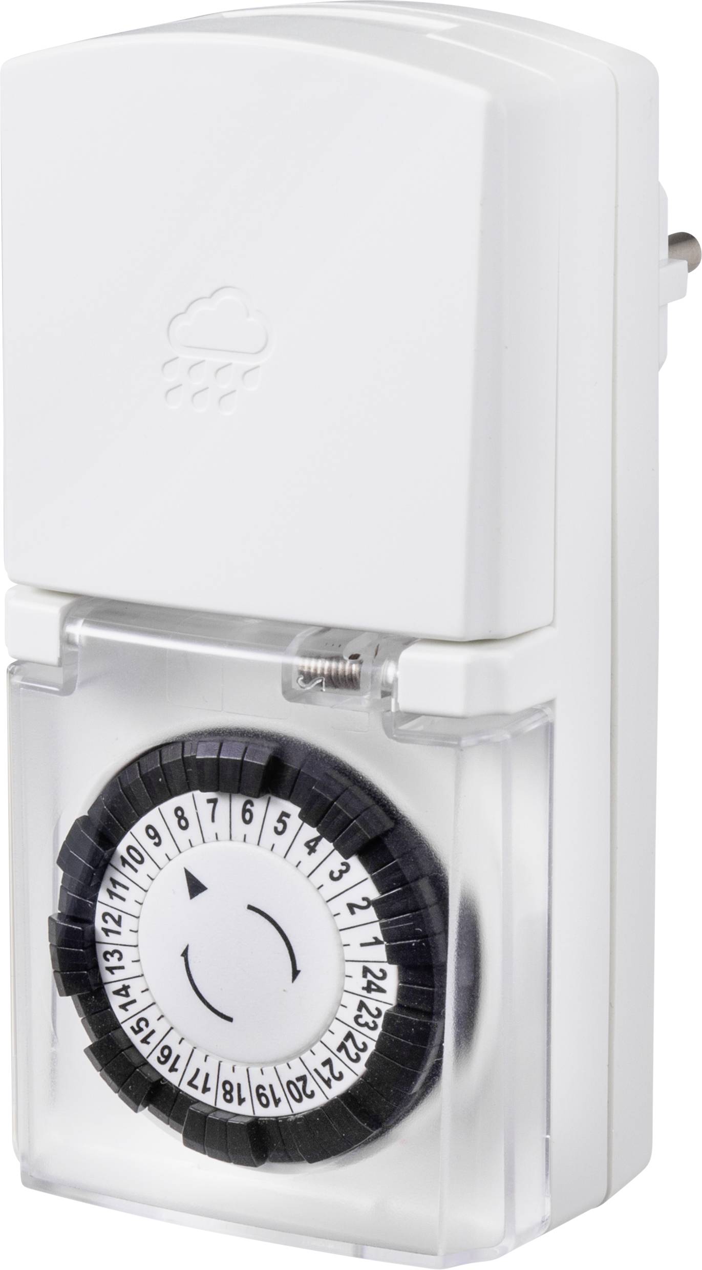 Sygonix SY-5042670 Steckdosen-Timer analog Tagesprogramm 3680W IP44