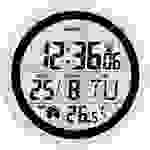 Horloge radiopilotée Techno Line WT3005 radiopiloté(e) 14.7 cm x 14.7 cm x 14.7 cm x 14.7 cm x 7.9 cm argent protégé contre les