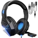 Mipow EG10 Gaming Over Ear Headset kabelgebunden Stereo Schwarz, Blau Mikrofon-Rauschunterdrückung Mikrofon-Stummschaltung Mipow EG10 Gaming Over Ear Headset kabelgebunden Stereo Schwarz, Blau Mikrofon-Rauschunterdrückung Mikrofon-Stummschaltung