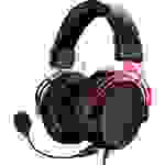Mipow Gaming Over Ear Headset kabelgebunden Stereo Schwarz, Rot Mikrofon-Rauschunterdrückung Lautst