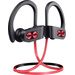 Mpow Bluetooth® Sport In Ear Kopfhörer In Ear Schweißresistent, Nackenband Schwarz, Rot
