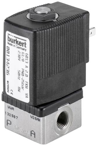 Bürkert Hubankerventil 126083 6013 110V G 1/4 Nennweite (Details) 3mm Direktwirkend 1St.