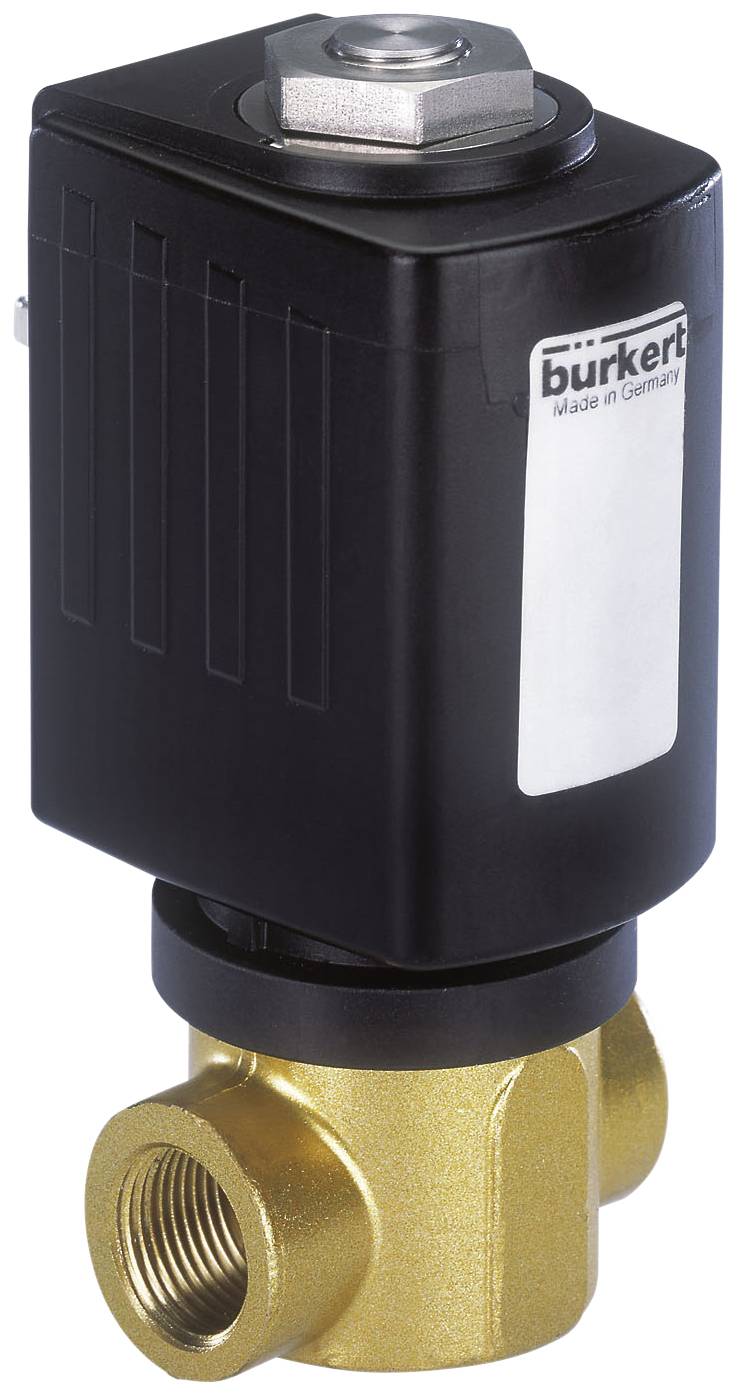 Bürkert Hubankerventil 184713 6027 220 V G 3/8 Nennweite (Details) 5 mm Direktwirkend 1 St.
