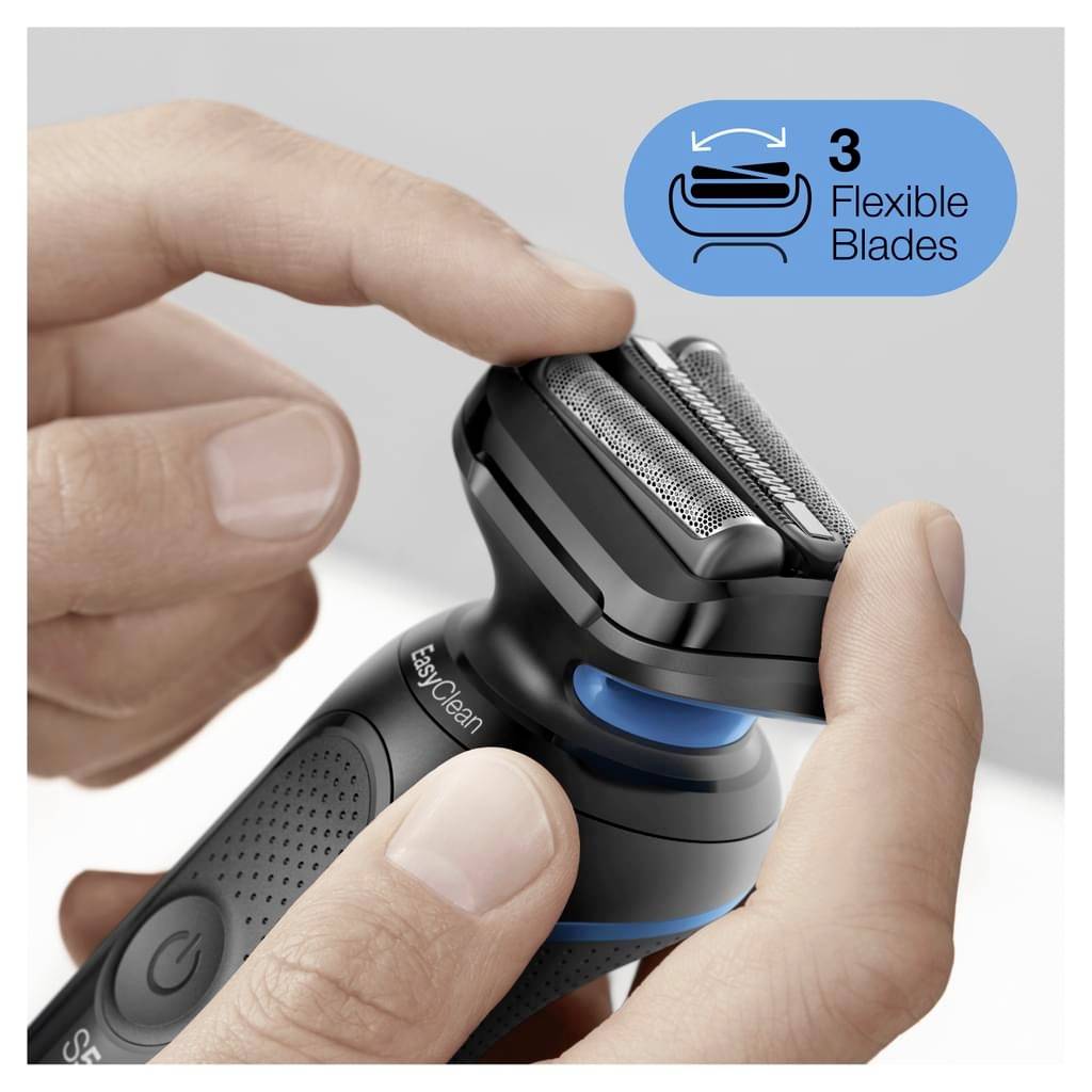 Braun Series5 - 50-B1200s 50-B1200s Folienrasierer Schwarz, Blau