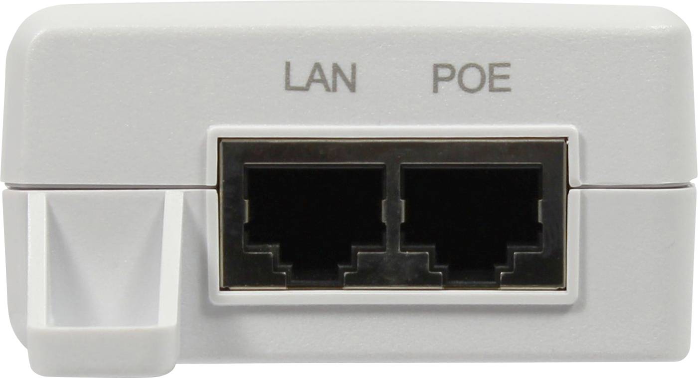 Allnet ALL0488v6 PoE Injektor 10 / 100 / 1000MBit/s IEEE 802.3af (12.95 W), IEEE 802.3at (25.5 W)