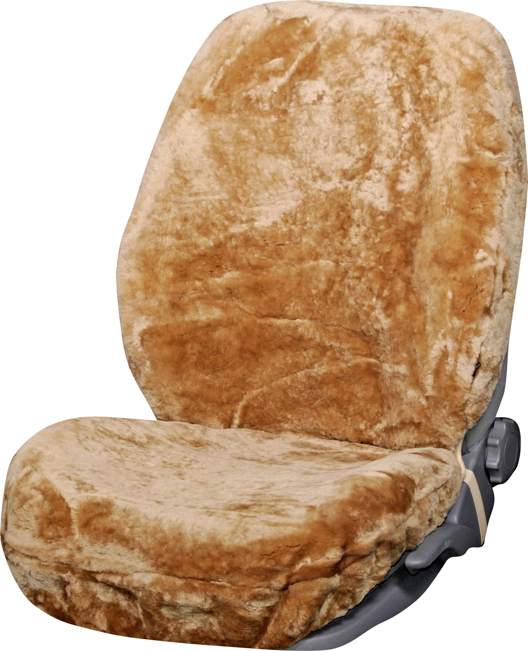 HP Autozubehör 19769 Vollbezug Lammfell Camel VS Sitzbezug Camel