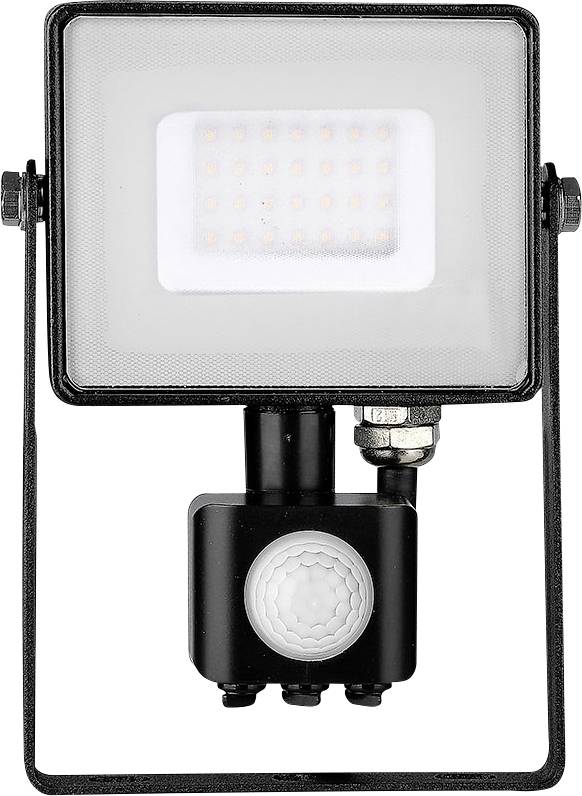 V-TAC VT-30-S-B 460 LED-Außenstrahler EEK: F (A - G) 30 W Leuchtfarben: Warmweiß