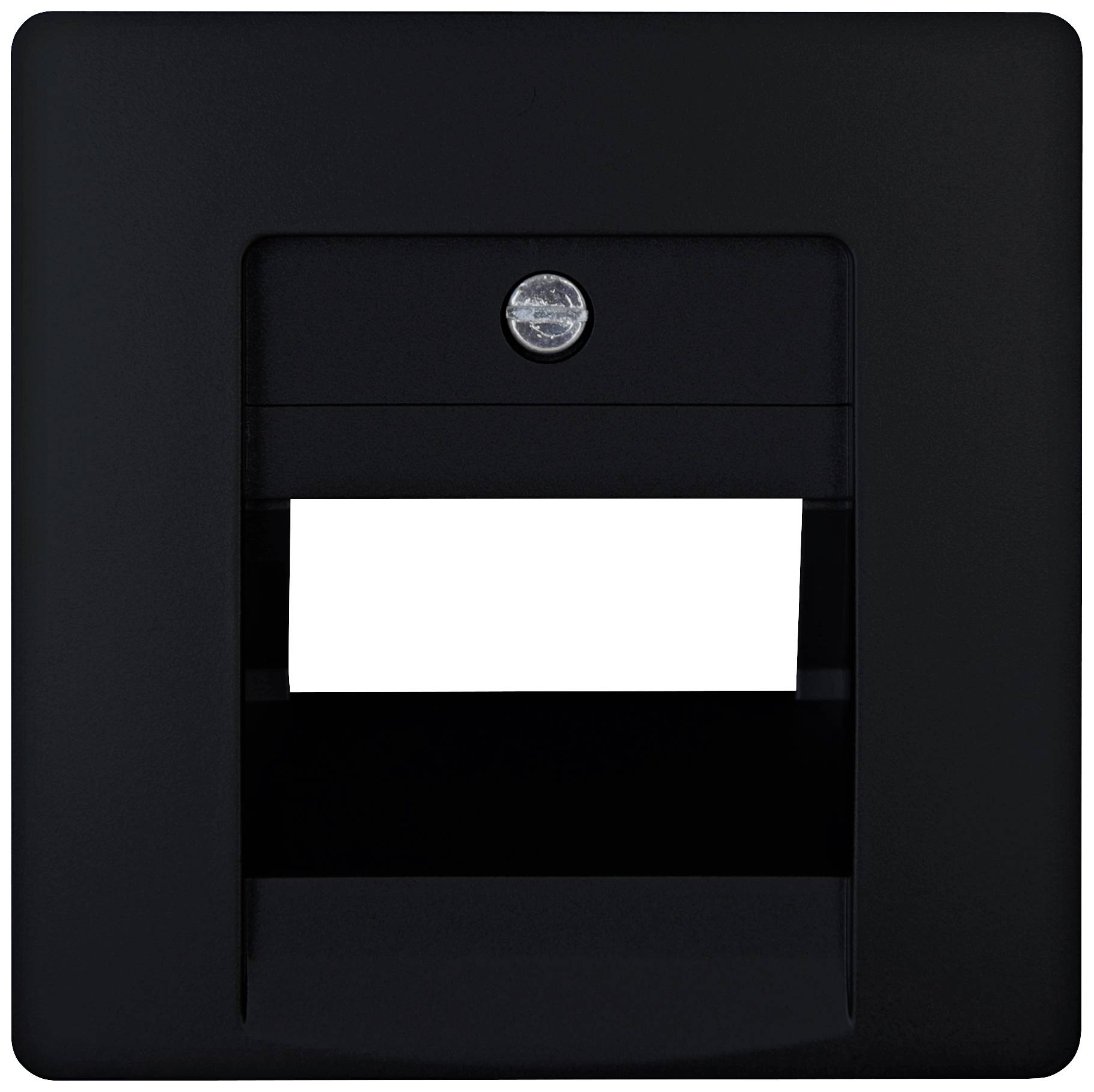 Kopp Abdeckung Abdeckung Paris Schwarz (matt) 326150186 1 St.