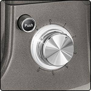 Profi Cook PC-KM 1197 anthrazit Küchenmaschine 1200 W Anthrazit