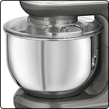 Profi Cook PC-KM 1197 anthrazit Küchenmaschine 1200 W Anthrazit