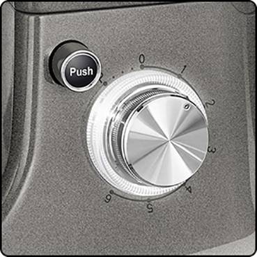 Profi Cook PC-KM 1197 anthrazit Küchenmaschine 1200 W Anthrazit