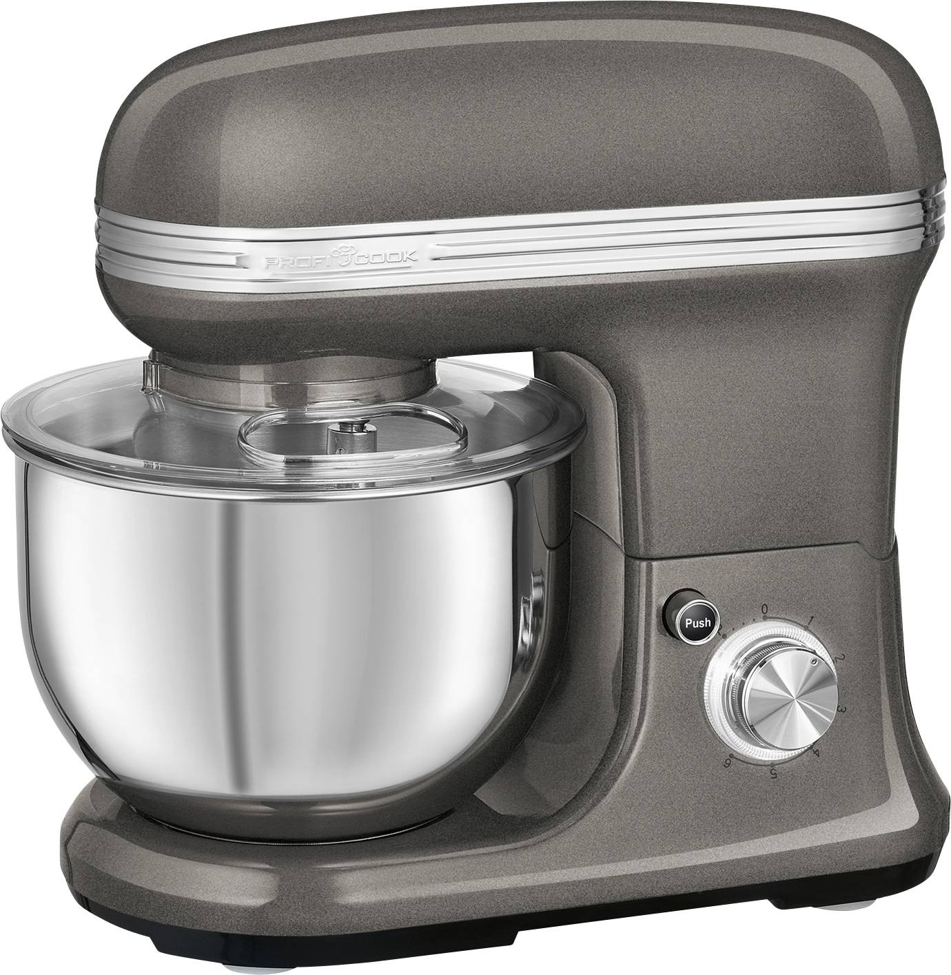 Profi Cook PC-KM 1197 anthrazit Küchenmaschine 1200 W Anthrazit