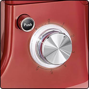 Profi Cook PC-KM 1197 rot Küchenmaschine 1200 W Rot