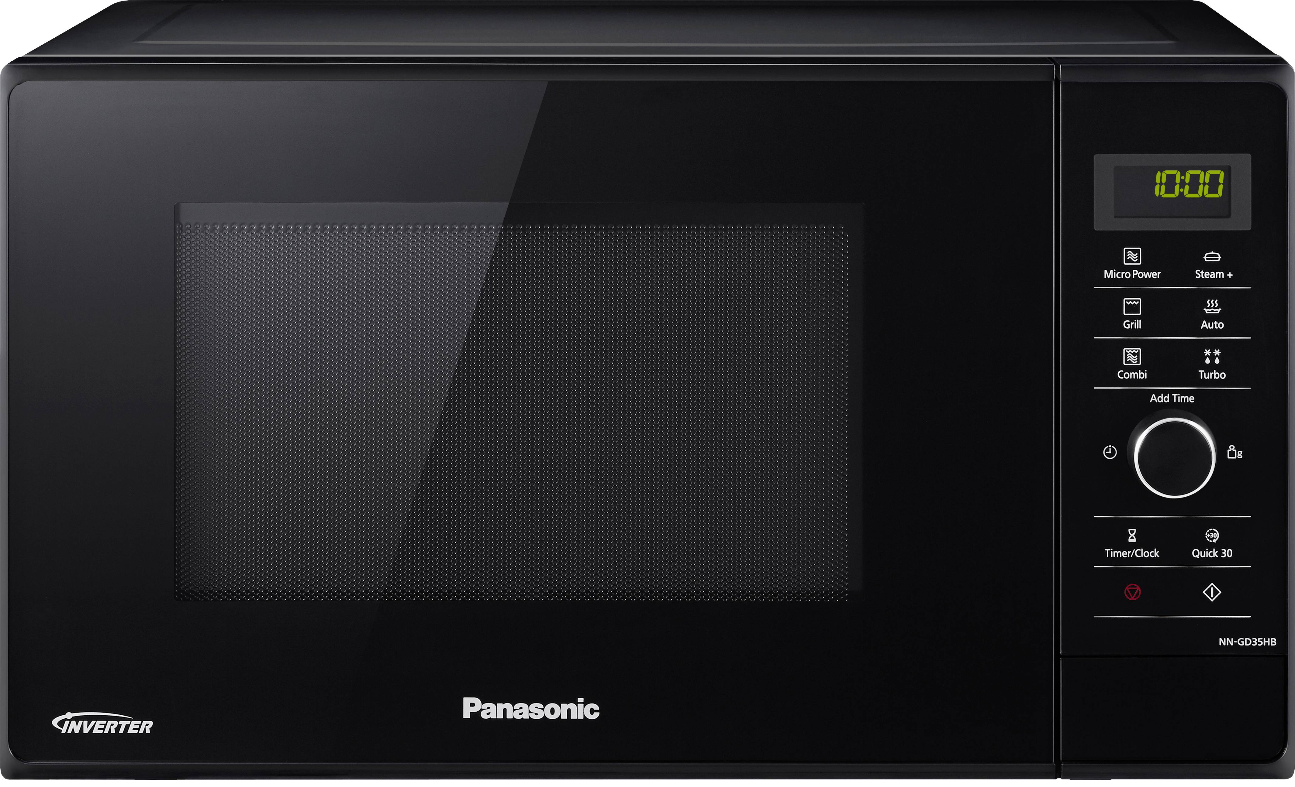 Panasonic NN-GD35HBGTG Mikrowelle Schwarz 1000W mit Display