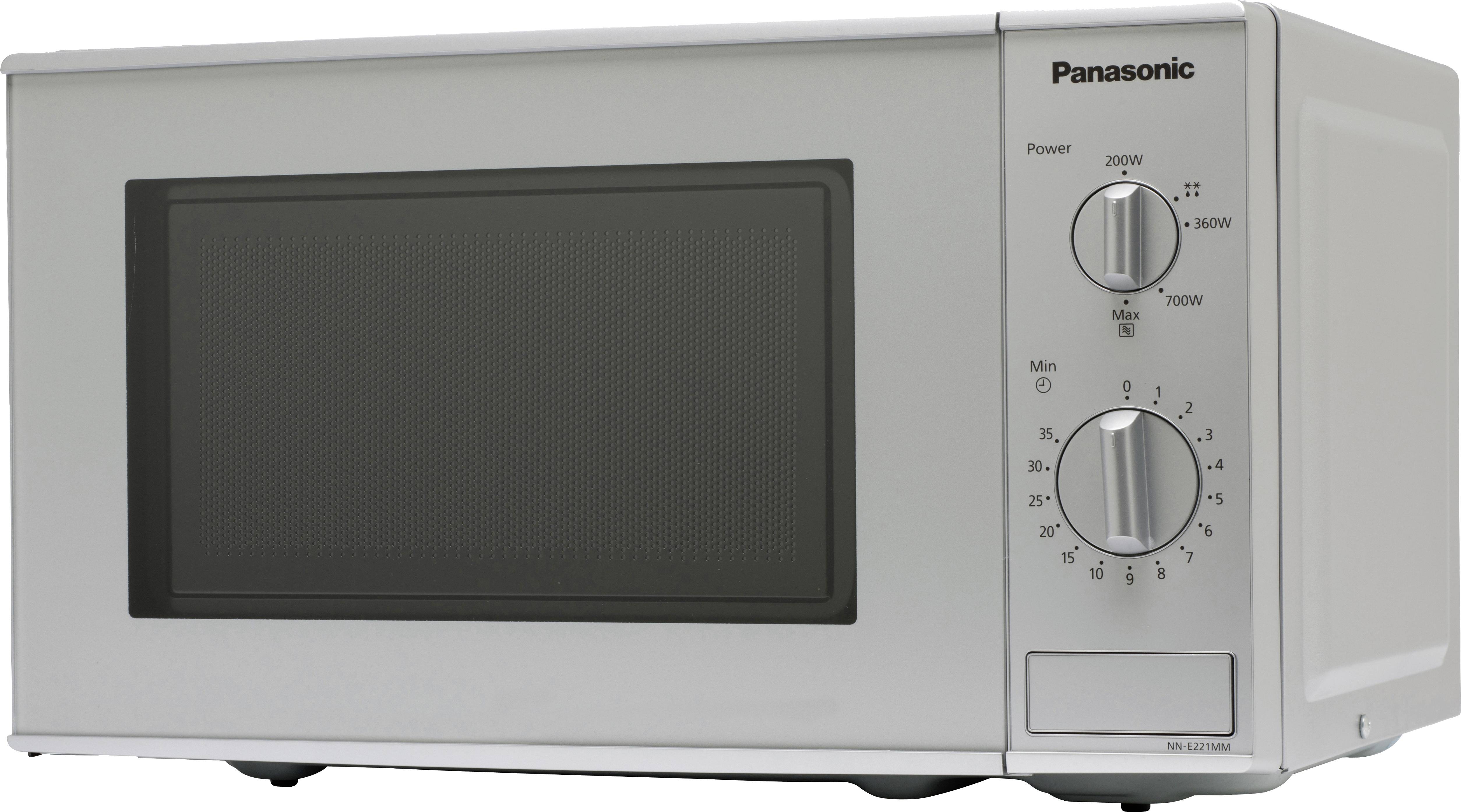 Panasonic NN-E221MMEPG Mikrowelle Silber 800W