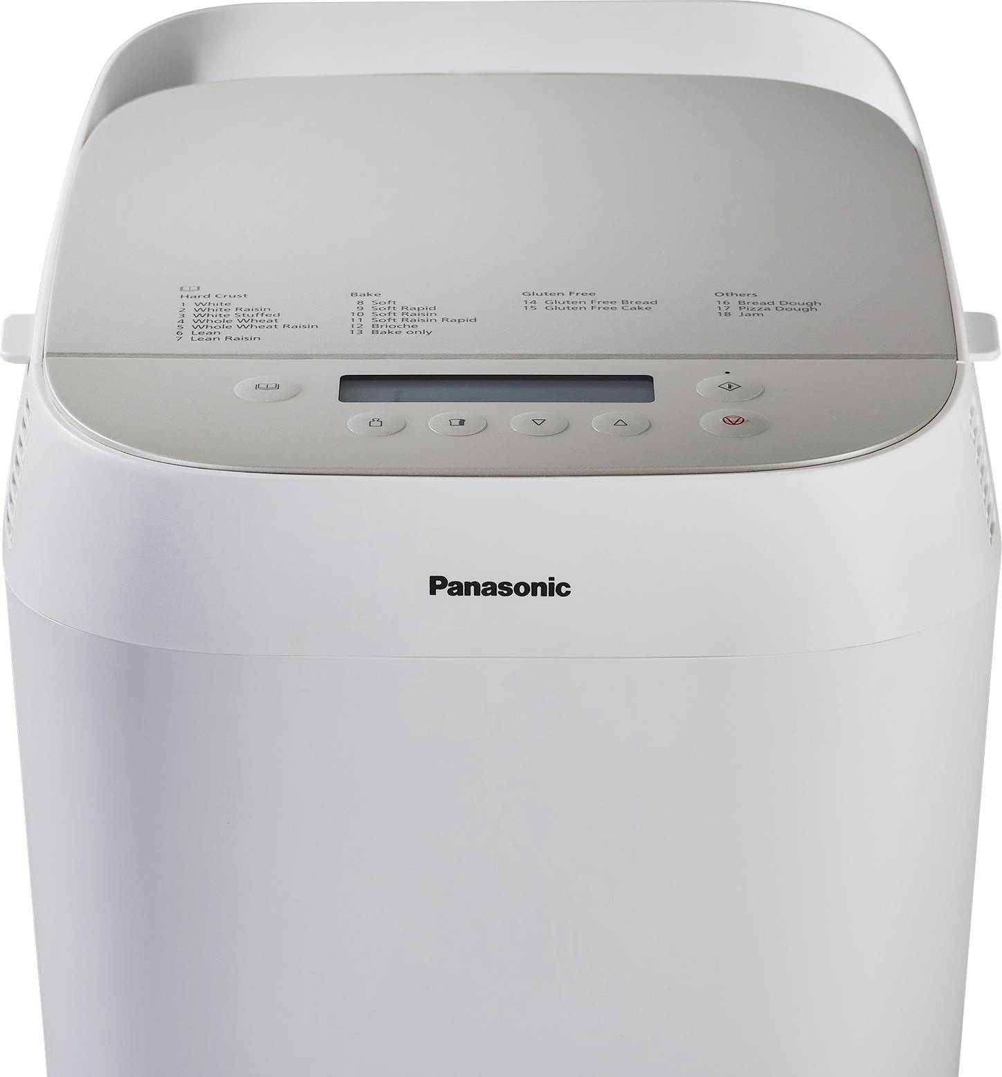 Panasonic Croustina Brotbackautomat mit Messbecher, Antihaftbeschichtung 500g Weiß