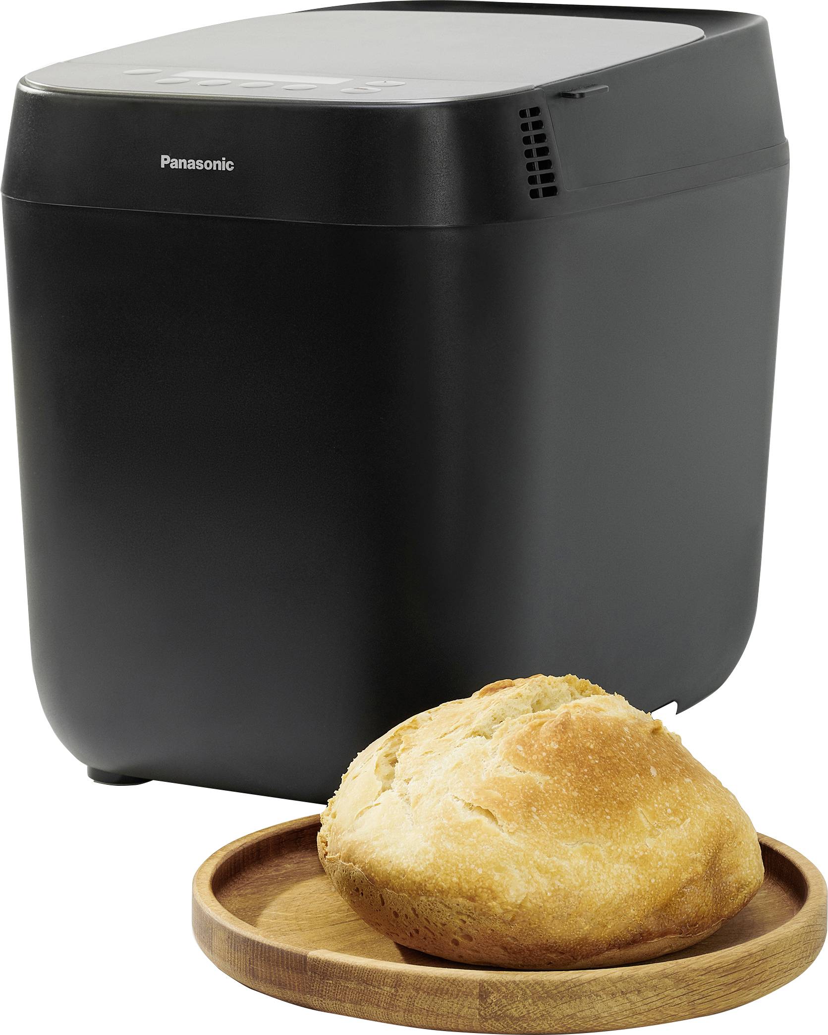 Panasonic Croustina Brotbackautomat mit Messbecher, Antihaftbeschichtung 500g Schwarz