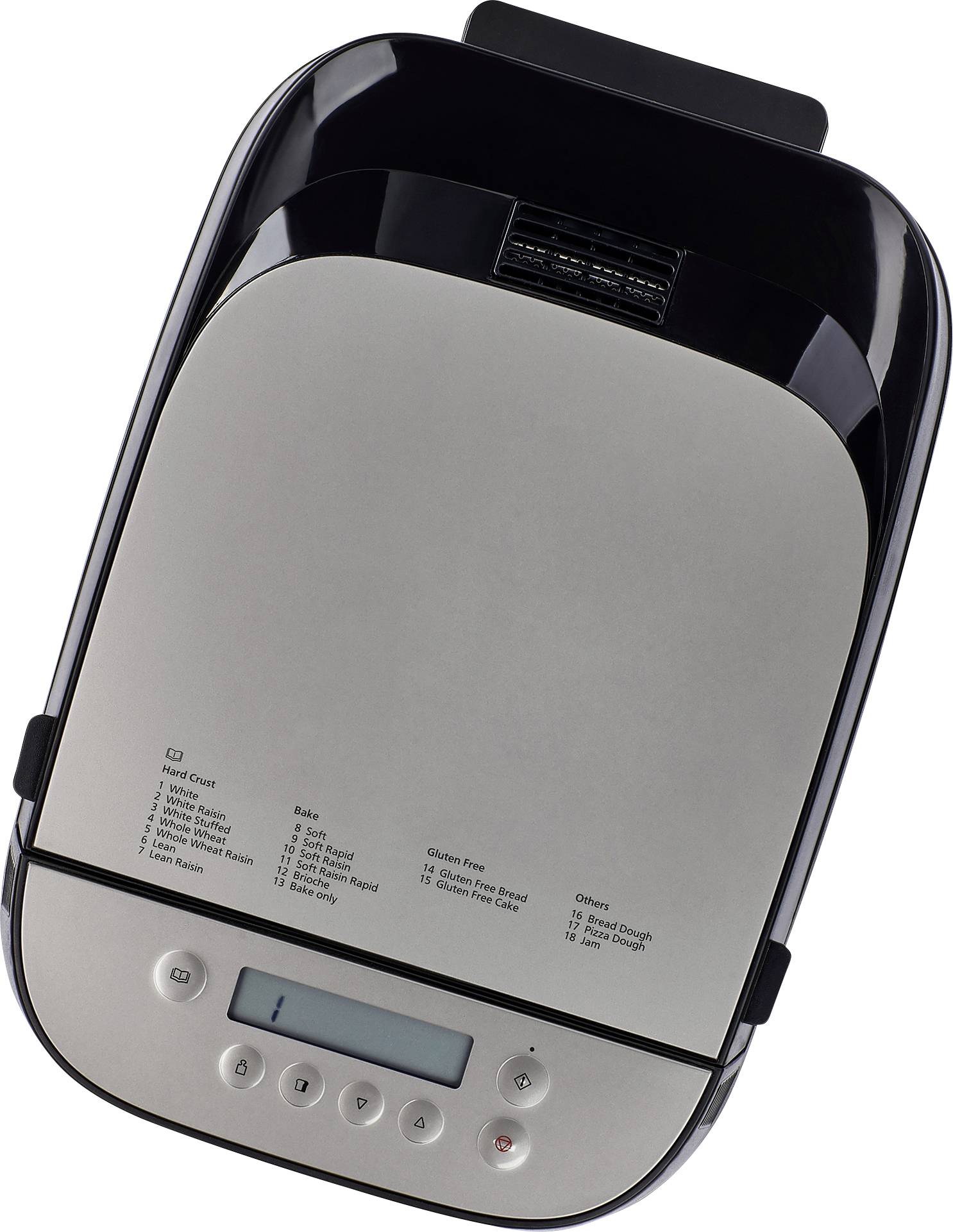 Panasonic Croustina Brotbackautomat mit Messbecher, Antihaftbeschichtung 500g Schwarz