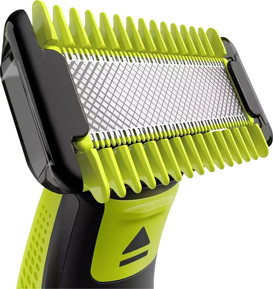 Philips OneBlade Rasierer, Bartschneider, Körperhaartrimmer abwaschbar Hellgrün, Dunkelgrau