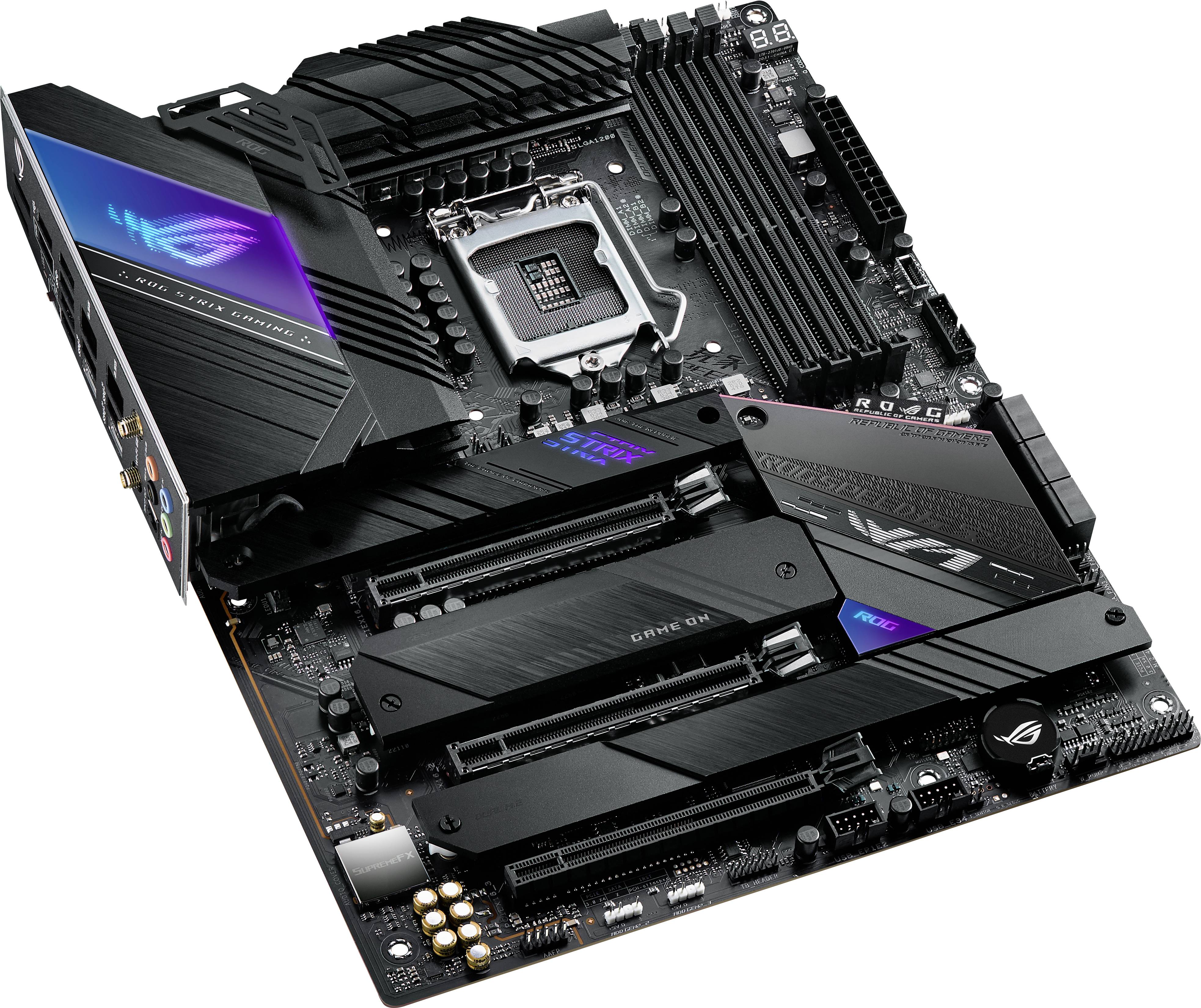 Asus ROG STRIX Z590-E GAMING WIFI Mainboard Sockel (PC) Intel® LGA 1200 Formfaktor (Details) ATX Mainboard-Chipsatz Intel® Z590