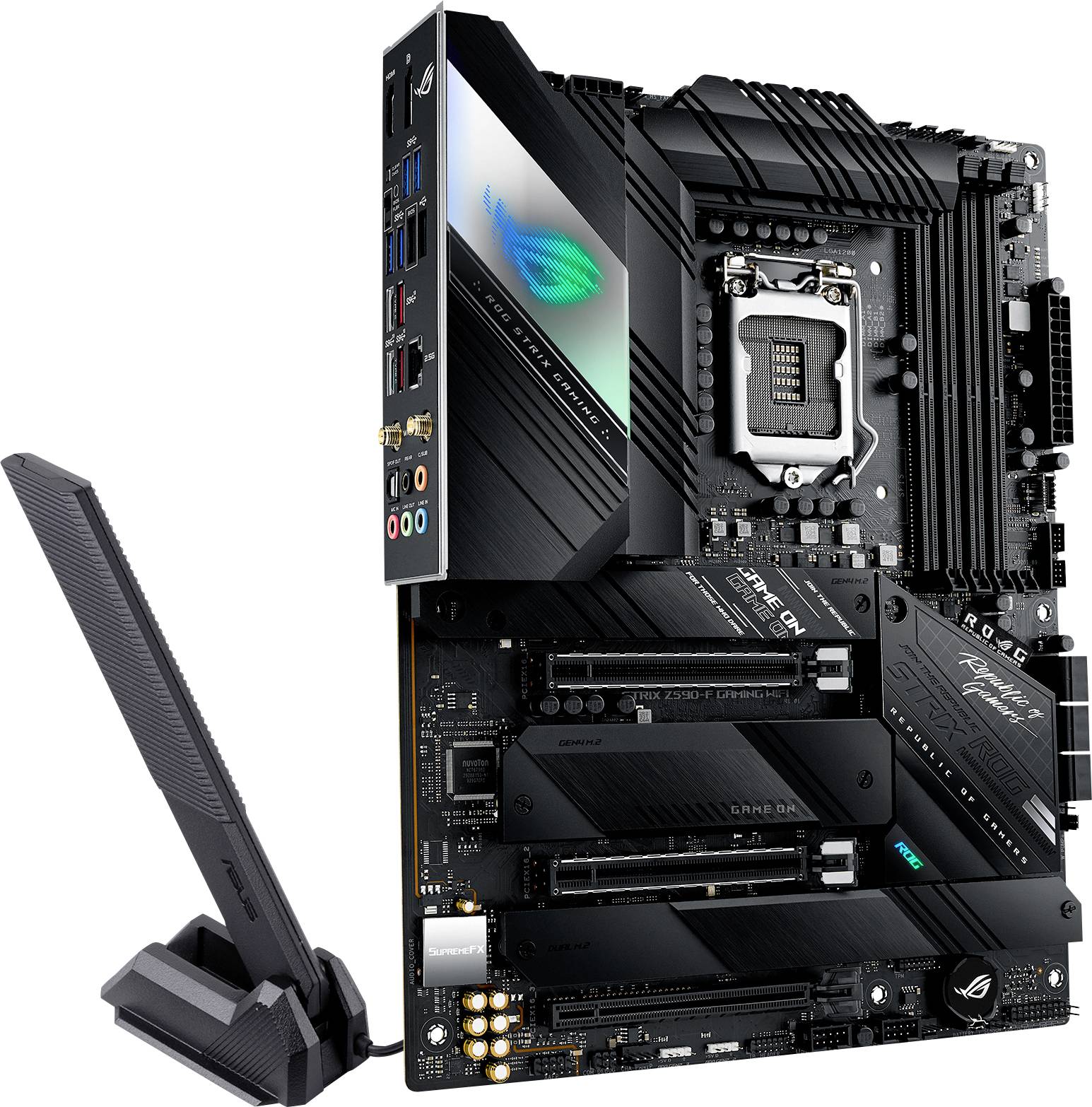 Asus ROG STRIX Z590-F GAMING WIFI Mainboard Sockel (PC) Intel® 1200 Formfaktor (Details) ATX Mainbo