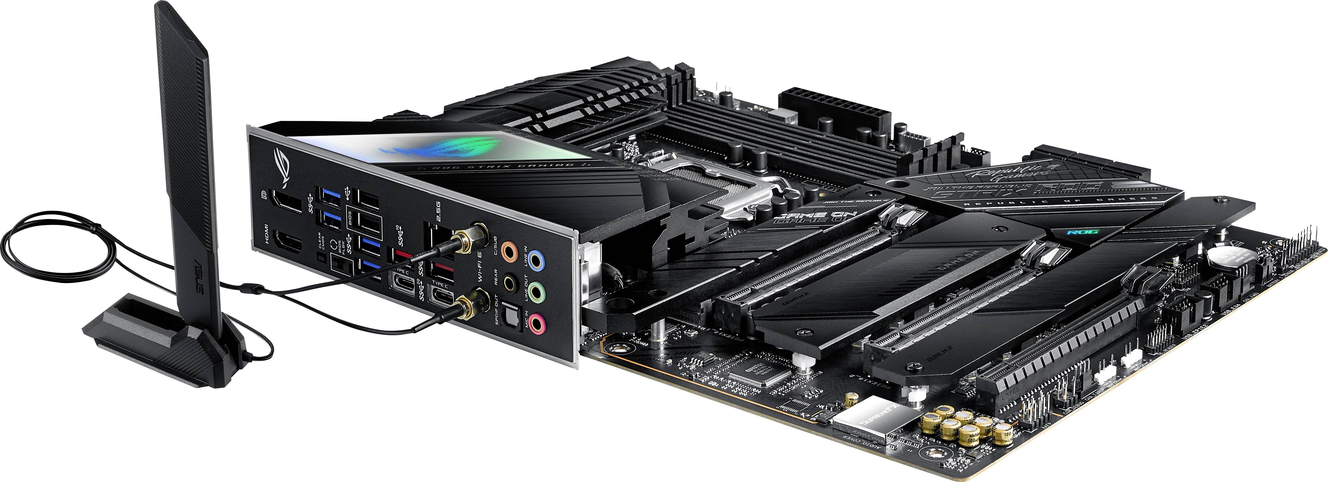 Asus ROG STRIX Z590-F GAMING WIFI Mainboard Sockel (PC) Intel® 1200 Formfaktor (Details) ATX Mainbo