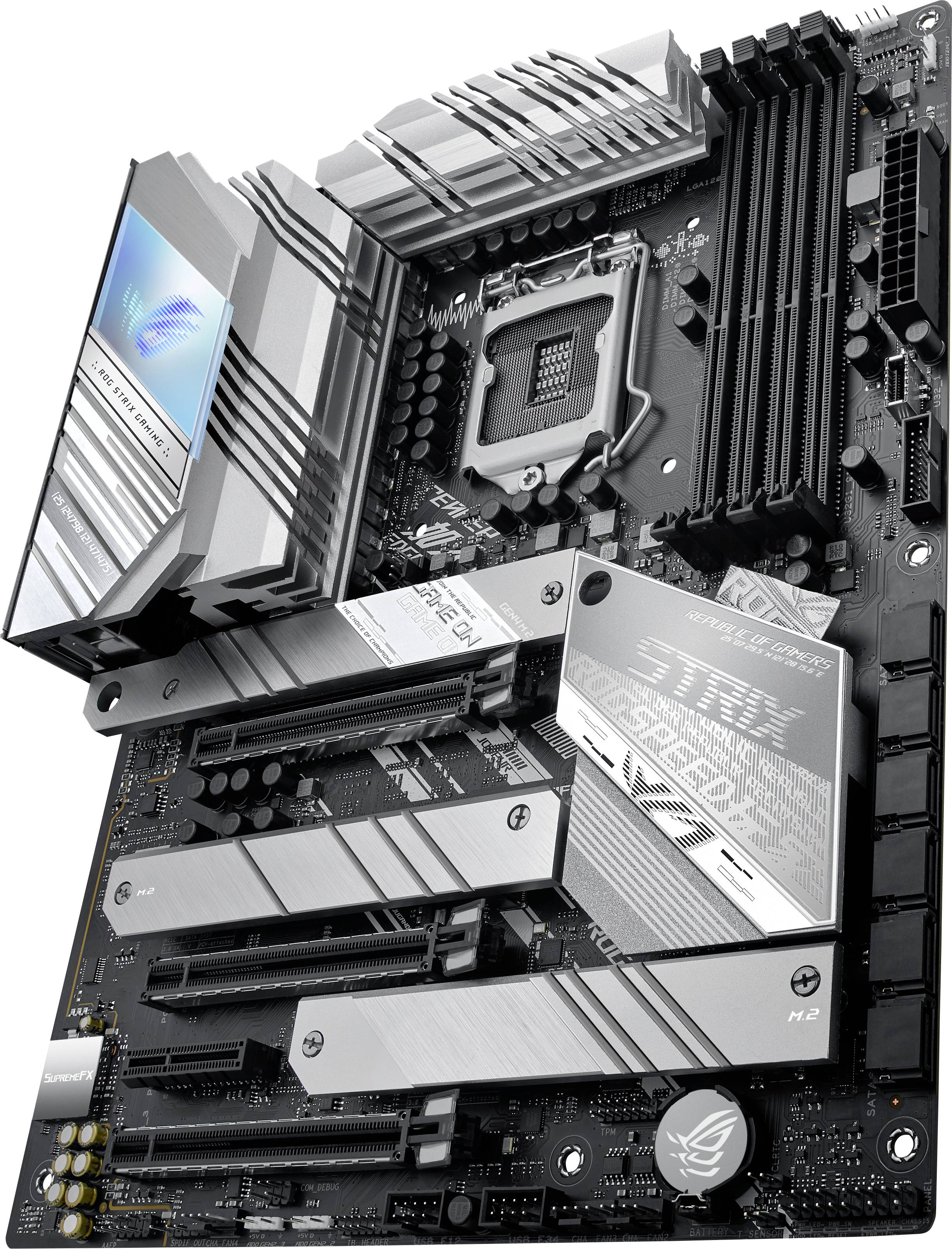 Asus ROG STRIX Z590-A GAMING WIFI Mainboard Sockel (PC) Intel® LGA 1200 Formfaktor (Details) ATX Mainboard-Chipsatz Intel® Z590