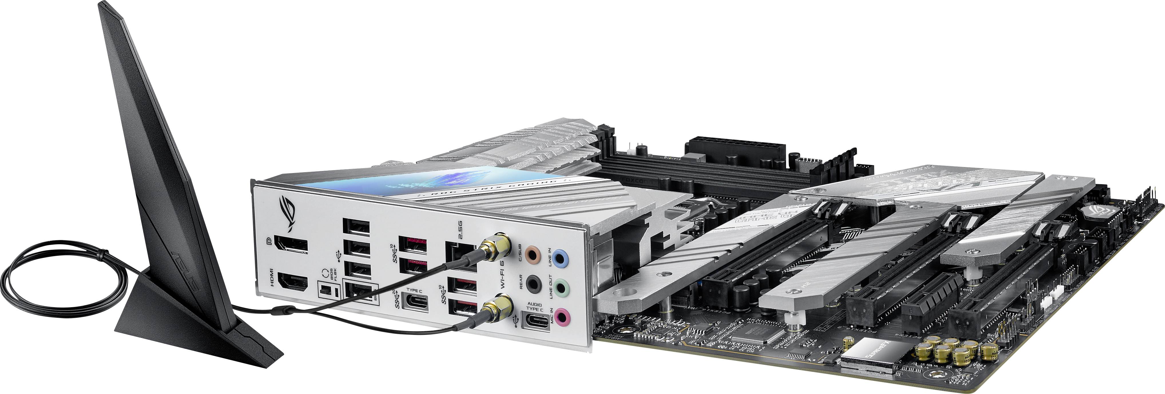 Asus ROG STRIX Z590-A GAMING WIFI Mainboard Sockel (PC) Intel® LGA 1200 Formfaktor (Details) ATX Mainboard-Chipsatz Intel® Z590