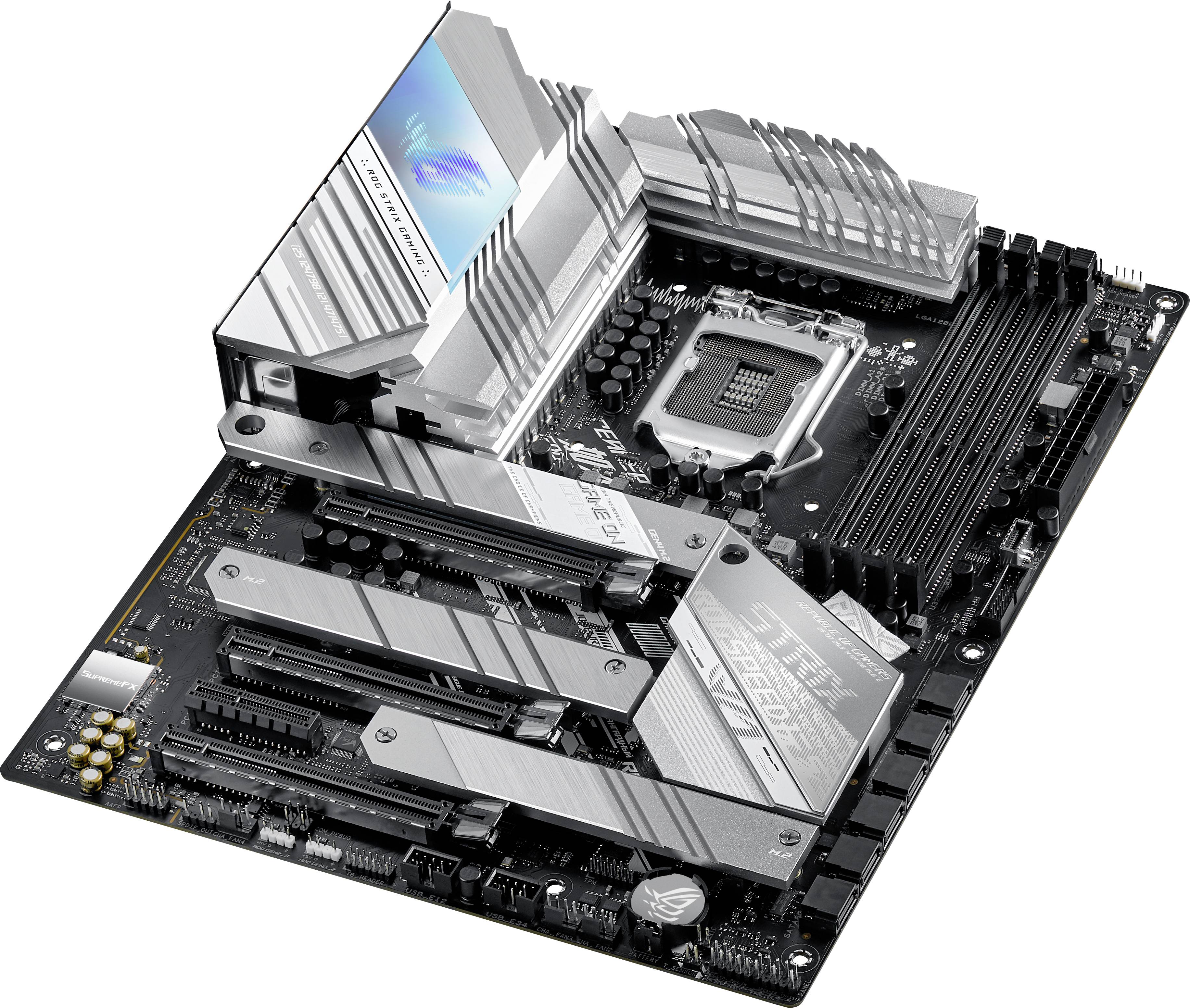 Asus ROG STRIX Z590-A GAMING WIFI Mainboard Sockel (PC) Intel® LGA 1200 Formfaktor (Details) ATX Mainboard-Chipsatz Intel® Z590