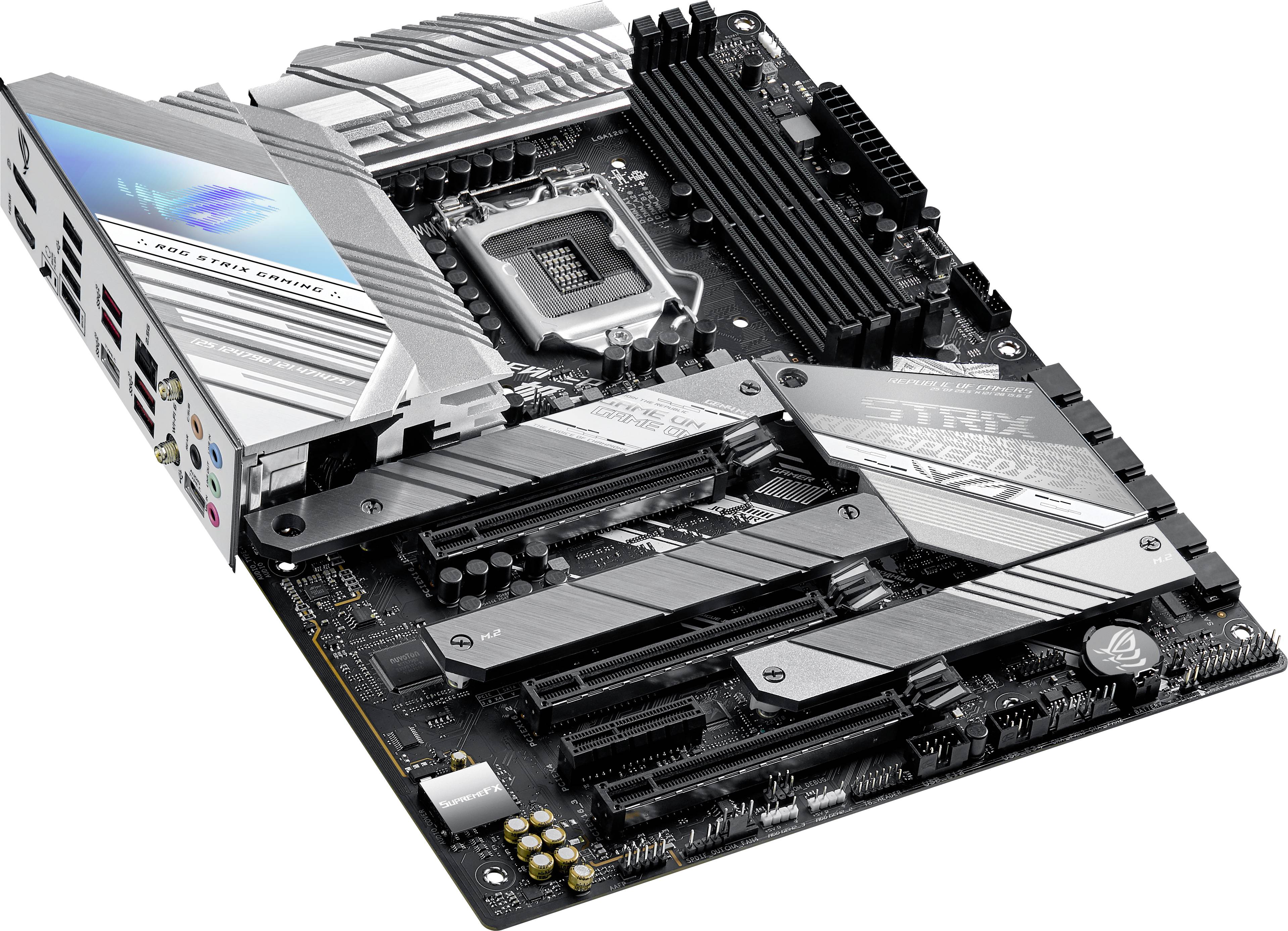 Asus ROG STRIX Z590-A GAMING WIFI Mainboard Sockel (PC) Intel® LGA 1200 Formfaktor (Details) ATX Mainboard-Chipsatz Intel® Z590
