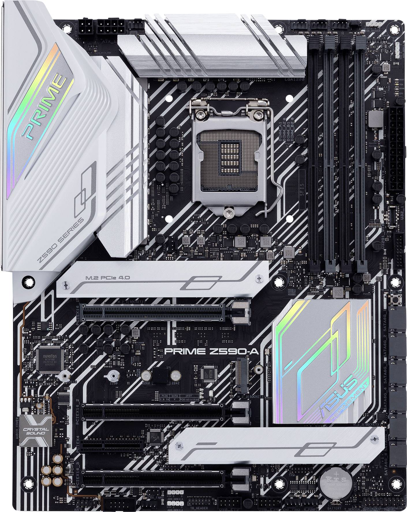 Asus PRIME Z590-A Mainboard Sockel (PC) Intel® LGA 1200 Formfaktor (Details) ATX Mainboard-Chipsatz Intel® Z590