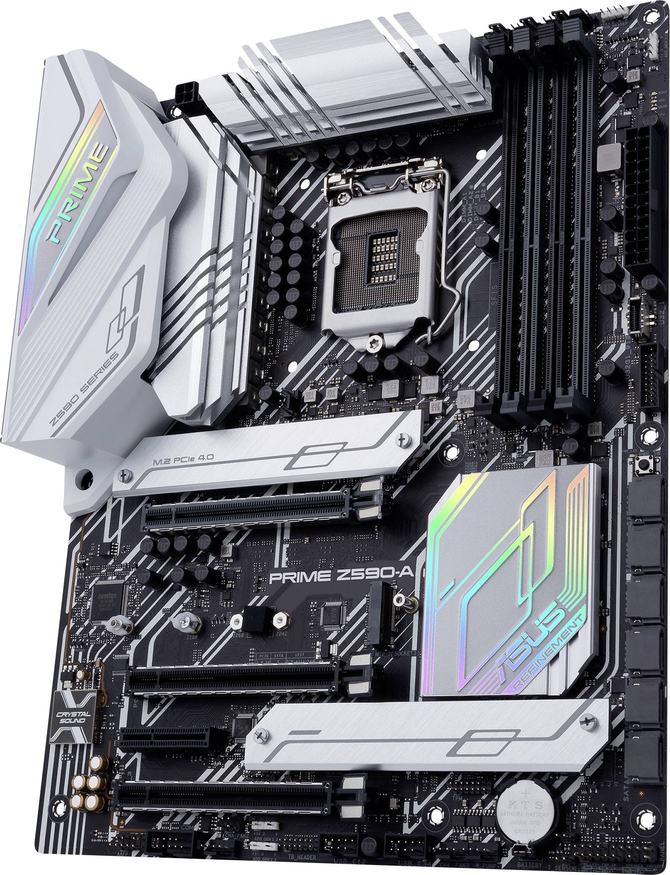 Asus PRIME Z590-A Mainboard Sockel (PC) Intel® LGA 1200 Formfaktor (Details) ATX Mainboard-Chipsatz Intel® Z590
