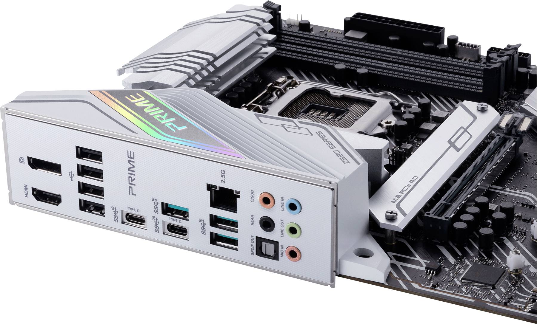 Asus PRIME Z590-A Mainboard Sockel (PC) Intel® LGA 1200 Formfaktor (Details) ATX Mainboard-Chipsatz Intel® Z590