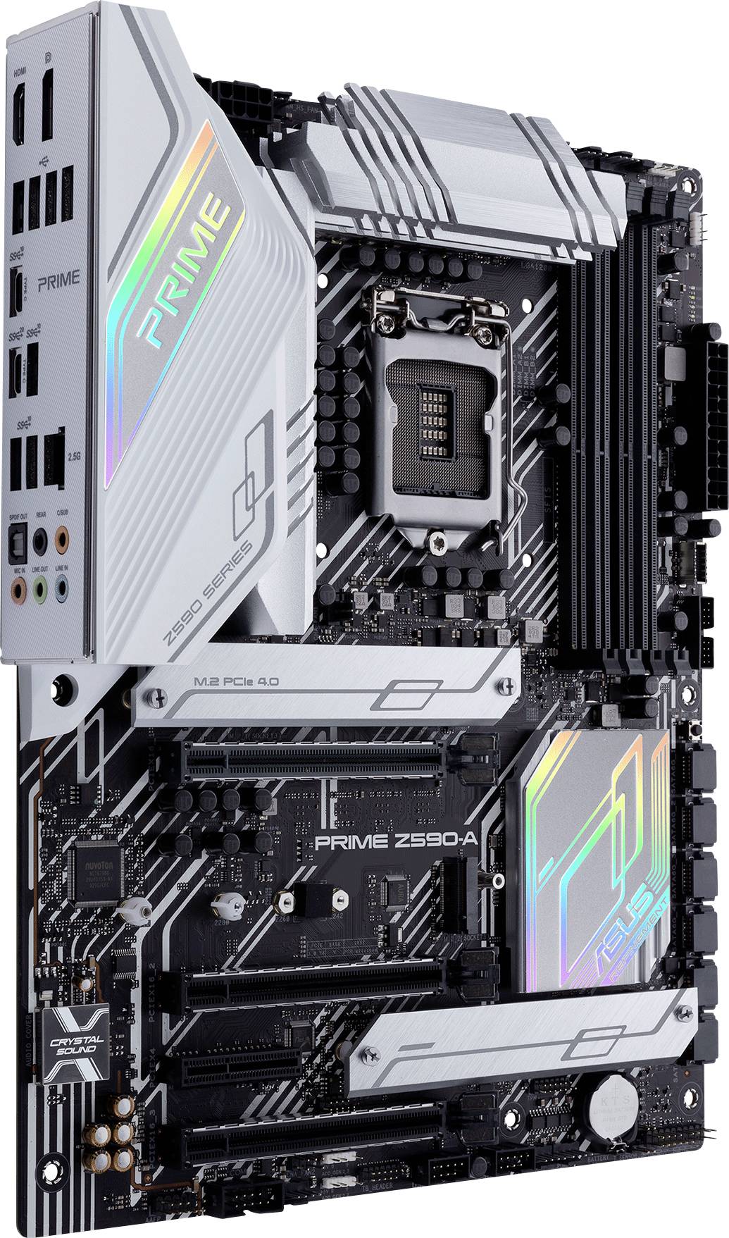 Asus PRIME Z590-A Mainboard Sockel (PC) Intel® LGA 1200 Formfaktor (Details) ATX Mainboard-Chipsatz Intel® Z590
