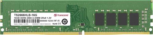 Transcend PC Arbeitsspeicher Modul DDR4 16GB 1 x 16GB 2666MHz 288pin DIMM CL19 TS2666HLB 16G  - Onlineshop Voelkner