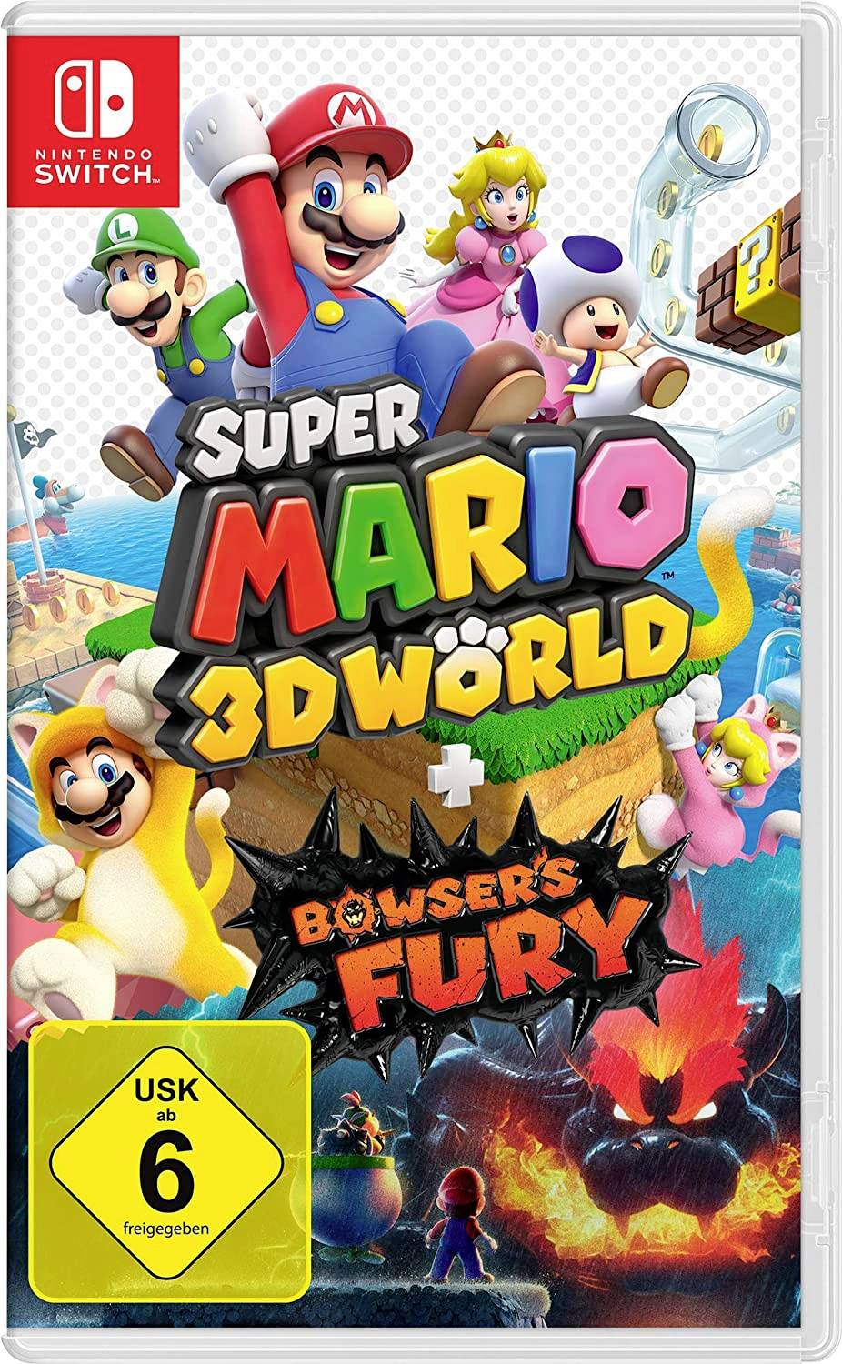 SUPER MARIO 3D WORLD + BOWSER'S FURY Nintendo Switch USK: 6