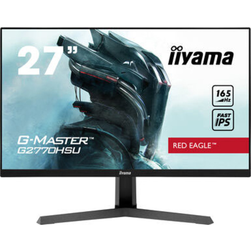 Iiyama RED EAGLE™ G-MASTER G2770HSU-B1 LCD-Monitor EEK E (A - G) 68.6cm (27 Zoll) 1920 x 1080 Pixel 16:9 0.8 ms DisplayPort