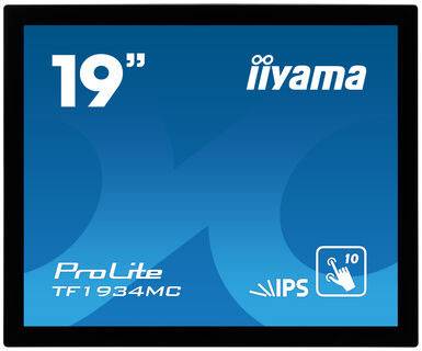 Iiyama TF1934MC-B7X Touchscreen-Monitor EEK F (A - G) 48.3 cm (19 Zoll) 1280 x 1024 Pixel 5:4 14 ms DisplayPort, HDMI®, VGA IPS LCD