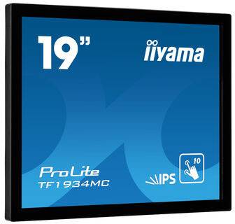 Iiyama TF1934MC-B7X Touchscreen-Monitor EEK F (A - G) 48.3 cm (19 Zoll) 1280 x 1024 Pixel 5:4 14 ms DisplayPort, HDMI®, VGA IPS LCD