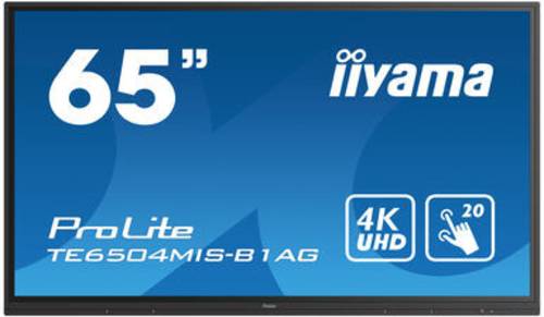 Iiyama TE6504MIS-B1AG Digital Signage Display 163.83cm 65 Zoll 3840 x 2160 Pixel 24/7