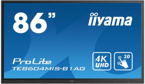 Iiyama TE8604MIS-B1AG Digital Signage Display 217.42cm 86 Zoll 3840 x 2160 Pixel 24/7