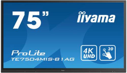 Iiyama TE7504MIS-B1AG Digital Signage Display 189.23cm 75 Zoll 3840 x 2160 Pixel 24/7