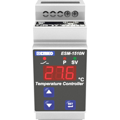 Emko ESM-1510-N 2-Punkt-Regler Temperaturregler Pt100 -50 bis 400 °C Relais 5 A (L x B x H) 62 x 35
