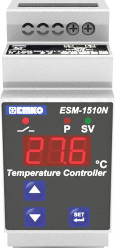Emko ESM-1510-N Temperature Controller Pt1000 -50 to 400 °C 5A Relay