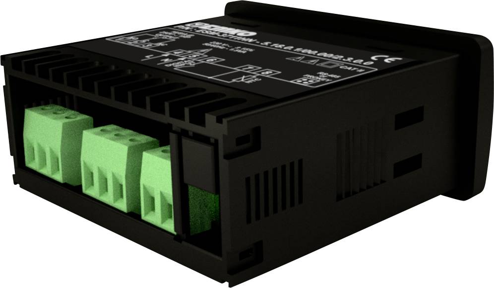 Emko ESM-3711-HN.2.10.0.1/00.00/1.0.0.0 2-Punkt-Regler Temperaturregler K 0 bis 999°C Relais 16A (L x B x H) 65 x 76 x 35mm