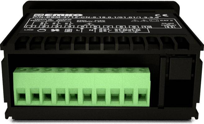 Emko ESM-3712-CN.5.18.0.1/01.01/1.0.0.0 2-Punkt-Regler Temperaturregler NTC -50 bis 100°C Relais 16 A, Relais 5A (L x B x H) 65