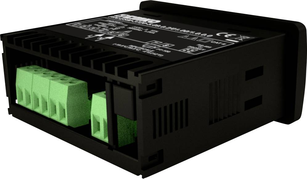Emko ESM-3720.8.10.0.2/01.00/1.0.0.0 2-Punkt und PID Regler Temperaturregler K 0 bis 999°C SSR (L x B x H) 65 x 76 x 35mm